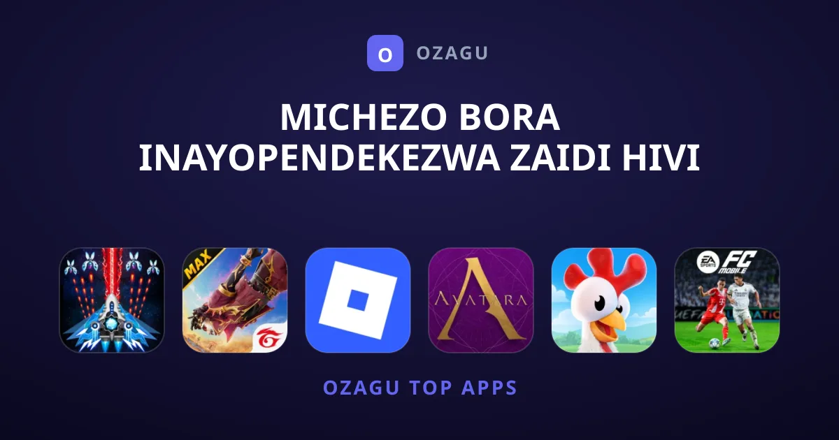 Michezo Bora Inayopendekezwa Zaidi Hivi Sasa Toleoni